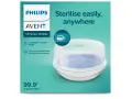 Philips Avent sterilisator för mikrovågsugn. Lätt och portabel, steriliserar upp till 4 flaskor och tillbehör, dödar 99,9% av bakterier.