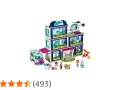 Lego Friends sjukhus med ambulans, helikopter och figurer. Rädda dagen med detta fantastiska sjukhus!