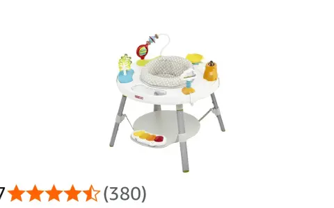 Aktivitetsställning Skip Hop Explore & More med sittdel och leksaker. Perfekt för barnet att utforska och leka.